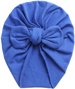Baby Turban Stirnband Blau