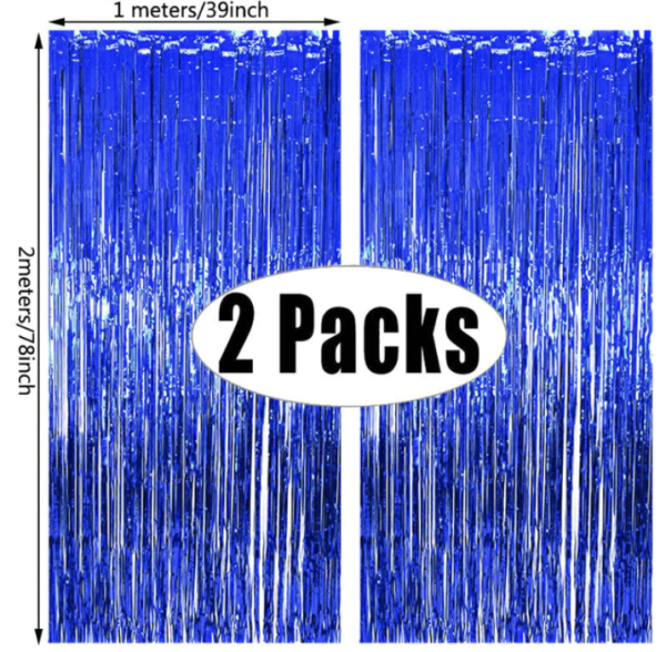 Geburtstag Wand-Dekoration Hintergrund 2-er Pack